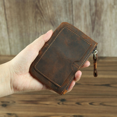 The Cael | Premium Handmade Full Grain Leather Coin Purse with Durability & Style