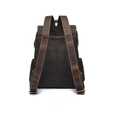 The Helka Backpack | Genuine Vintage Leather Backpack for Men & Women