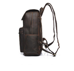 The Helka Backpack | Genuine Vintage Leather Backpack for Men & Women