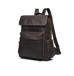 The Helka Backpack | Genuine Vintage Leather Backpack for Men & Women