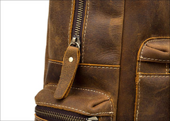 The Langley Backpack | Genuine Vintage Leather Backpack - Stylish and Durable for Everyday Use