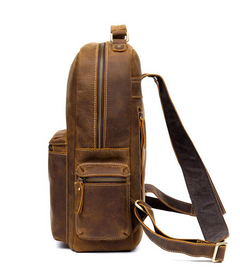 The Langley Backpack | Genuine Vintage Leather Backpack - Stylish and Durable for Everyday Use