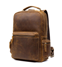 The Langley Backpack | Genuine Vintage Leather Backpack - Stylish and Durable for Everyday Use