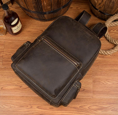 The Langley Backpack | Genuine Vintage Leather Backpack - Stylish and Durable for Everyday Use