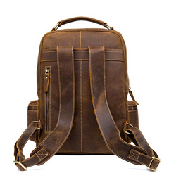 The Langley Backpack | Genuine Vintage Leather Backpack - Stylish and Durable for Everyday Use