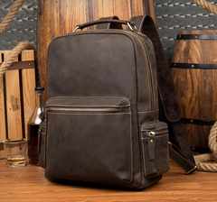 The Langley Backpack | Genuine Vintage Leather Backpack - Stylish and Durable for Everyday Use