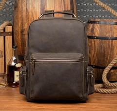 The Langley Backpack | Genuine Vintage Leather Backpack - Stylish and Durable for Everyday Use