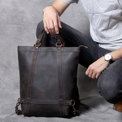 The Icarus | Handmade Vintage Leather Backpack