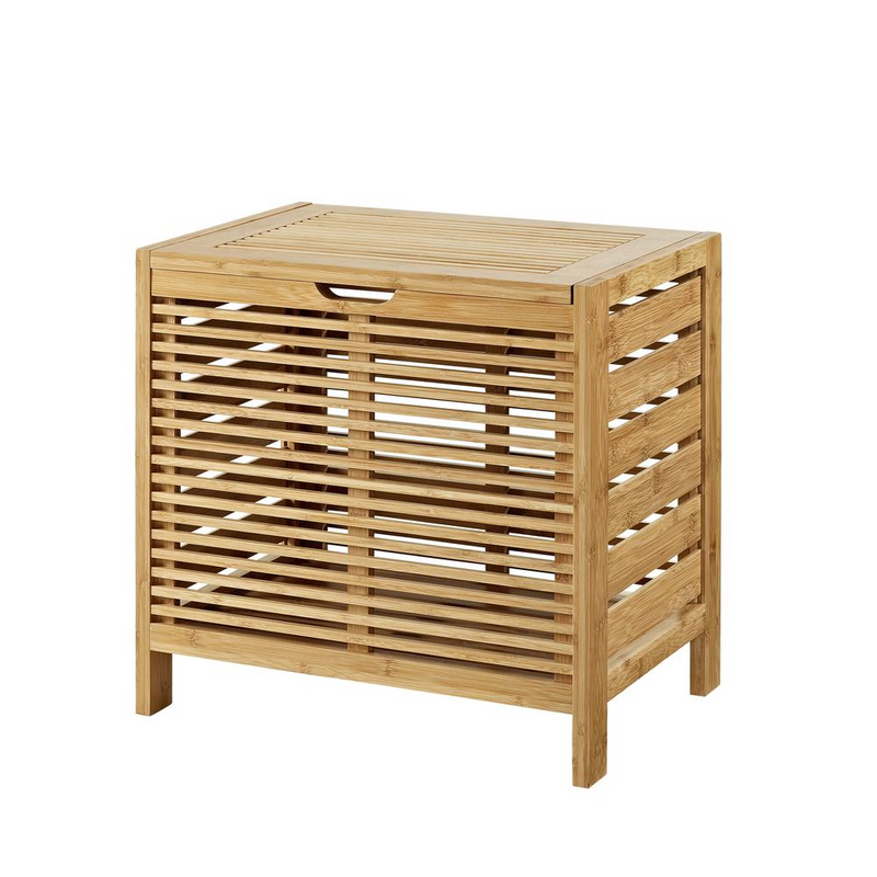 Bracken Bamboo Hamper - Elegant & Durable Laundry Storage Solution