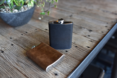 Luxurious Leather Flask - Premium 8 oz Capacity, Durable & Elegant Design for Any Occasion