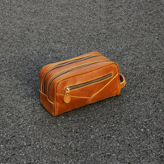 The Nomad Toiletry Bag | Premium Genuine Leather Travel Companion