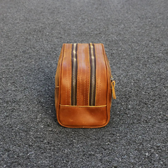 The Nomad Toiletry Bag | Premium Genuine Leather Travel Companion