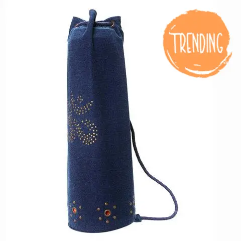 Indigo OM Mahashakti Yoga Mat Bag - Stylish, Functional & Durable