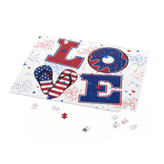 USA LOVE Puzzle (120, 252, 500-Piece)