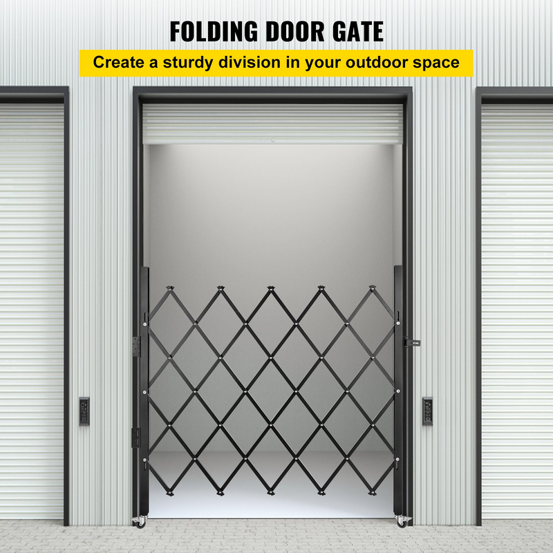 VEVOR Single Folding Security Gate - 48