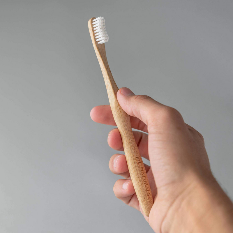 Eco-Friendly Bamboo Toothbrush (Duo) - Sustainable Oral Care | Choose Your Color