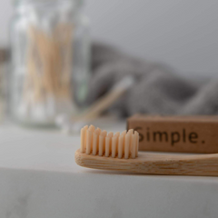 Eco-Friendly Bamboo Toothbrush (Duo) - Sustainable Oral Care | Choose Your Color