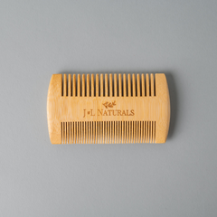 Bamboo Beard Comb - Eco-Friendly Grooming Essential for Perfectly Styled Beards