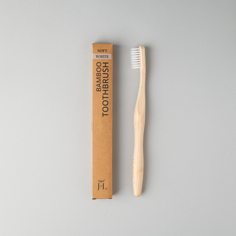 Eco-Friendly Bamboo Toothbrush - Soft Bristles, Biodegradable Handle