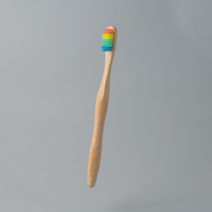 Eco-Friendly Bamboo Toothbrush - Soft Bristles, Biodegradable Handle