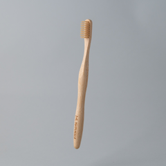 Eco-Friendly Bamboo Toothbrush - Soft Bristles, Biodegradable Handle