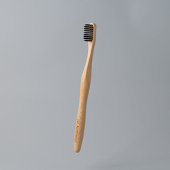 Eco-Friendly Bamboo Toothbrush - Soft Bristles, Biodegradable Handle