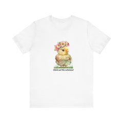 Easter Chick Out this Cuteness Unisex Jersey Short Sleeve Tee