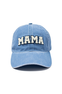 Chenille Letter MAMA Cap - Trendy & Comfortable Headwear for Stylish Moms