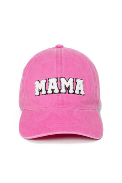 Chenille Letter MAMA Cap - Trendy & Comfortable Headwear for Stylish Moms