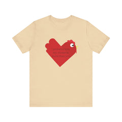 Chicken Love Unisex Jersey Short Sleeve Tee T-Shirt