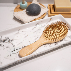 Bamboo Hair Brush - Anti-Static, Eco-Friendly & Durable Hair Care Solution