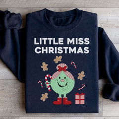 Little Miss Christmas Hoodie - Super Warm & Cozy, Perfect Fit & Weight, Fair-Wage Factory Made