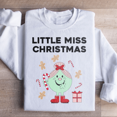 Little Miss Christmas Hoodie - Super Warm & Cozy, Perfect Fit & Weight, Fair-Wage Factory Made