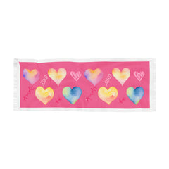 Pink Heart Love Light Scarf Wrap