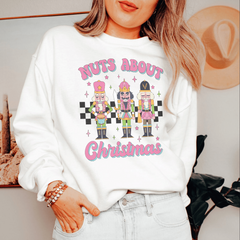 Nuts About Christmas - Cozy Holiday Sweatshirt | Perfect Winter Wear