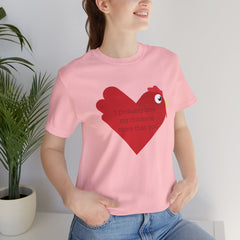 Chicken Love Unisex Jersey Short Sleeve Tee T-Shirt