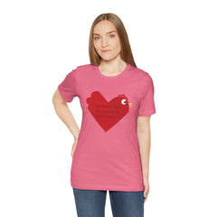 Chicken Love Unisex Jersey Short Sleeve Tee T-Shirt