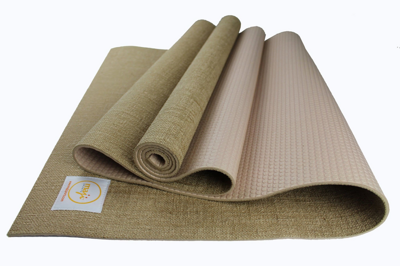 Jute Premium ECO Yoga Mat - Eco-Friendly, Durable, and Lightweight | Sustainable Yoga Gear