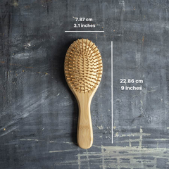 Bamboo Hair Brush - Anti-Static, Eco-Friendly & Durable Hair Care Solution