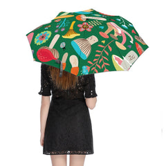 Mushroom Fungus Automatic Umbrella with Anti-UV Coating