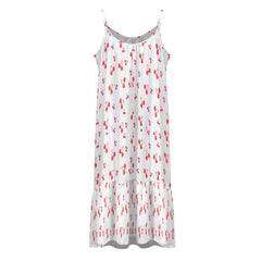 Heart Cherries Spaghetti Strap Dress