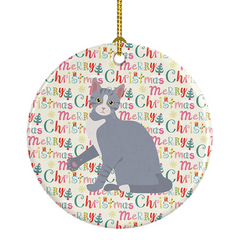 Personalized American Polydactyl #2 Cat Christmas Ornament - Custom Holiday Keepsake