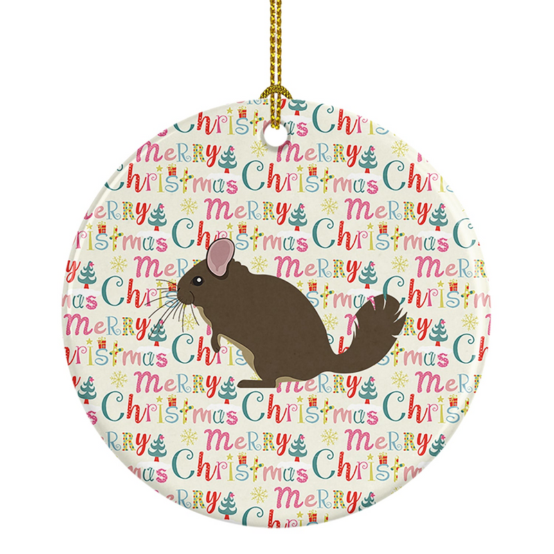 Chinchilla Christmas Ceramic Ornament - Festive & Personalized Holiday Keepsake | Caroline's Treasures