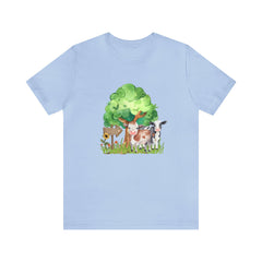 Farm Cows Short Sleeve Tee T-shirt Farm Life