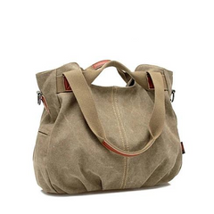 ARM CANDY Handy Natural Canvas Handbag - Stylish & Spacious Tote for Every Occasion