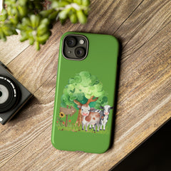 Farmers Cows in Field IPhone Tough Cases