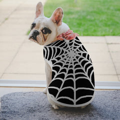 Spider Web Halloween Mesh Pet Tank Top Vest