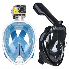 Discover the Amazing Underwater World with Our Full Face Snorkel Mask - 180° View, Anti-Fog Design | Perfect for All Ages