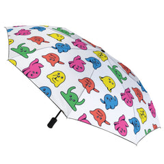 Dancing Dabbing Octopus Ghosts Automatic Umbrella with Anti-UV Coating