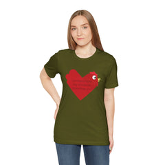 Chicken Love Unisex Jersey Short Sleeve Tee T-Shirt